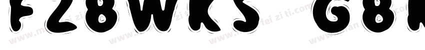 FZBWKS  GBK4 0字体转换